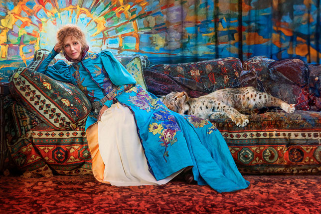 Karine Kiberlain est Sarah Bernhardt, la Divine (©Jean-Claude Lother/Les Films du Kiosque/Memento Distribution).