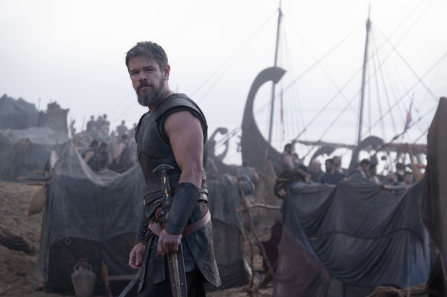 Dix ans après sa victoire dans la guerre de Troie, Ulysse (Matt Damon) prend enfin le chemin du retour vers son royaume d'Ithaque (©UPI).
