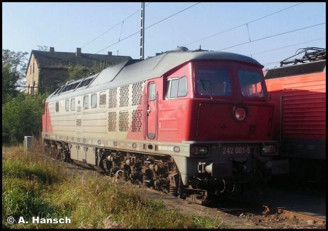 Die Lok gehört der EKO Transportgesellschaft mbH. Sie ist eine von sechs Loks dieser Baureihe, die mit einer Motorleistung von 4000PS ausgestattet sind (V400)