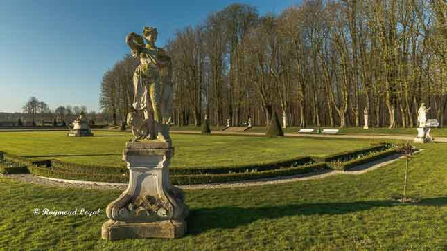 schloss nordkirchen rasenparterre westseite