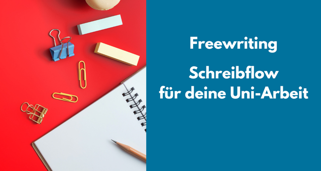 Arbeit am Schreiben von Ideen