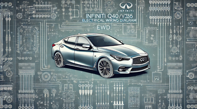 Infiniti Q40 (V36) 2014-2015 Electrical Wiring Diagram