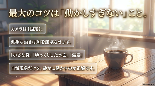 審査に通りやすいAIループ動画の特徴とは？