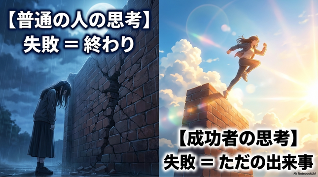 人生が大きく変わる思考の違い