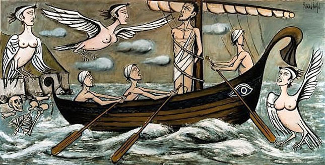 Dictée - ULYSSE et les SIRÈNES - Ce2 - Buffet
