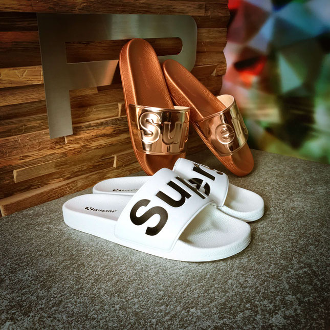 Superga Slides Metallic Passau