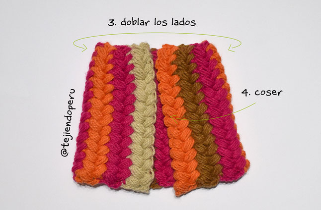 Tutorial: gorro en punto malla con flores (orejeras) tejido a crochet