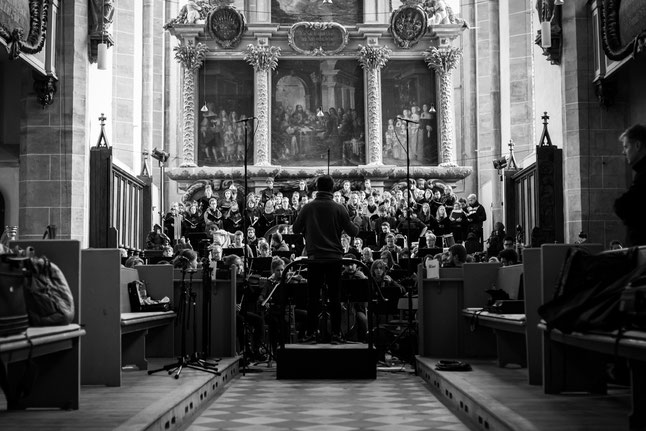 Das BSMCO 2017 bei seinem Auftritt im Dom zu Halle