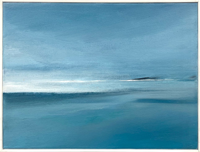 O.T. 30 x 40 x 4 cm Acryl auf Leinwand 