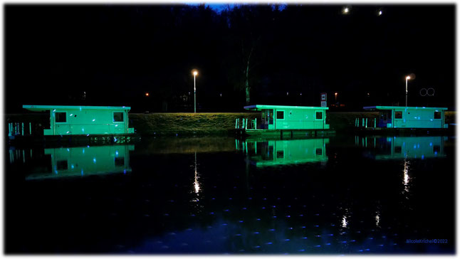 NKO Illum Spot und Laser Weiß und Blau