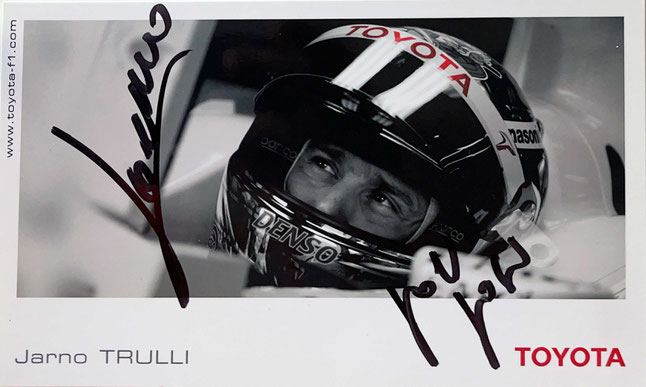 Autograph Jarno Trulli Autogramm