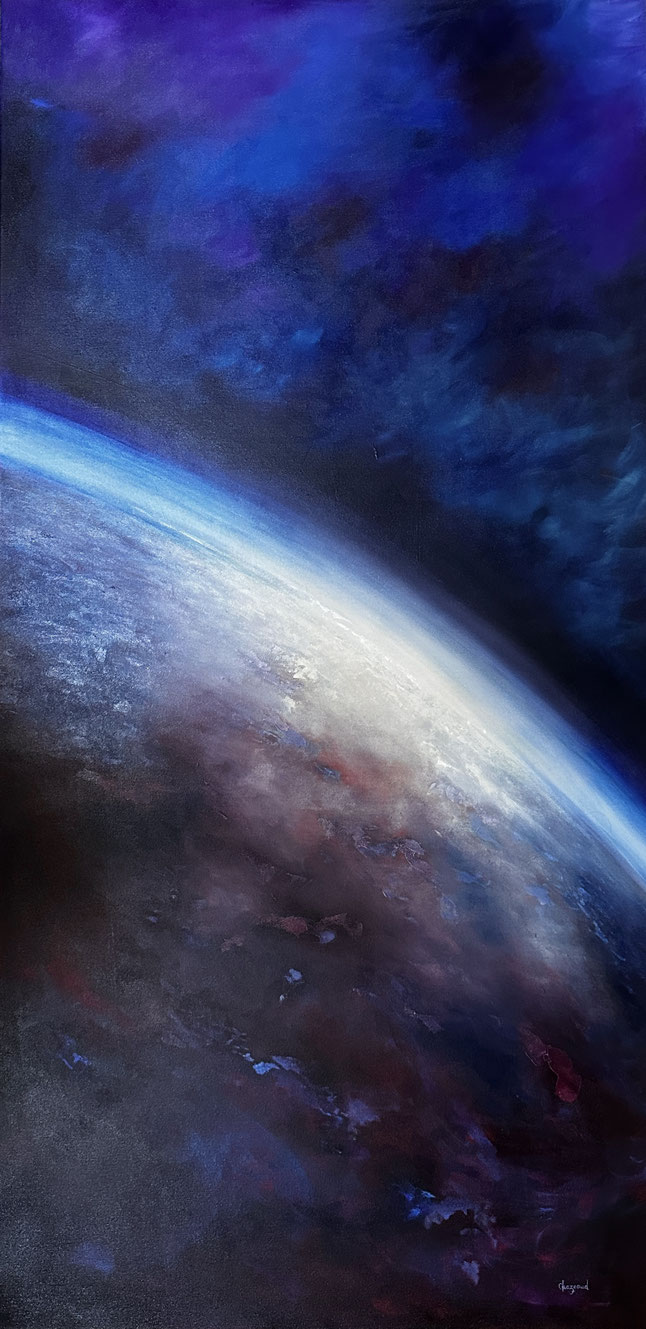 Oil on canvas, 140 x 70 cm