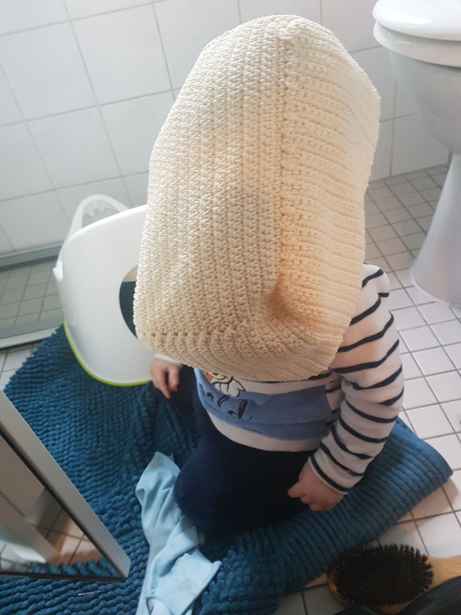Warum der Wickelplatz ins Bad gehört & ein Erfahrungsbericht zum "Foxy Baby" Windeleimer und Waschsack