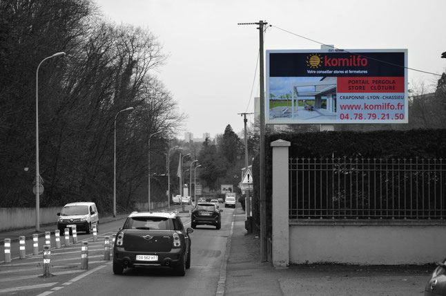 panneau publicitaire gm2d