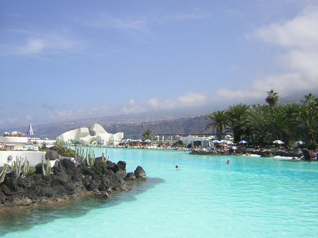 Meeresschwimbad großer Pool in Puerto de la Cruz