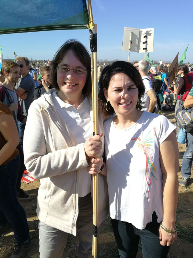 Zwei Grüne Aktivistinnen par excellence