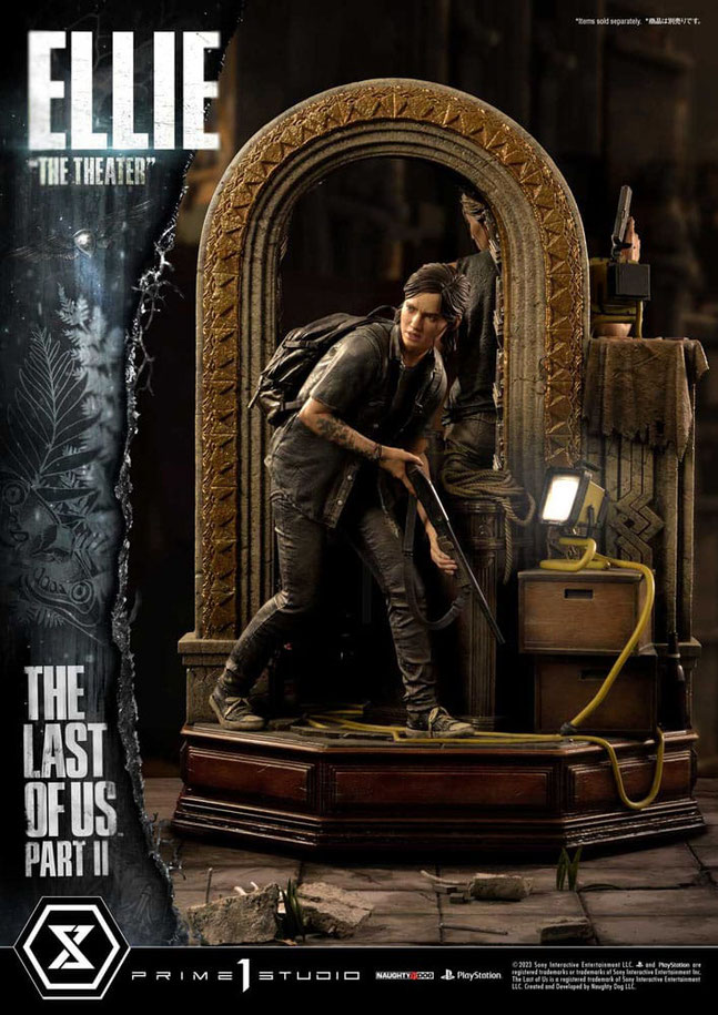 Ellie "The Theater" Bonus Version 1/4 The Last of Us Part II Ultimate Premium Masterline Series Video Game Statue 58cm Prime 1 Studio 