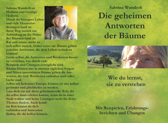 Buch, Mit Bäumen kommunizieren, Die geheimen Antworten der Bäume, wie du lernst, sie zu verstehen, Mit Bäumen sprechen, Sabrina Wunderli