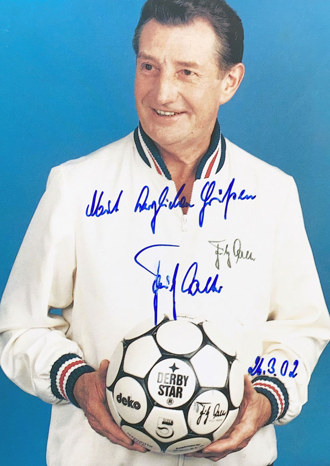 Autograph Fritz Walter Autogramm