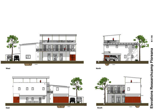 Plan du Centre communautaire d'Open Science de Floreana