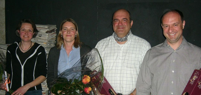 Der Quartierverein begrüsst 4 neue Mitglieder im Vorstand.