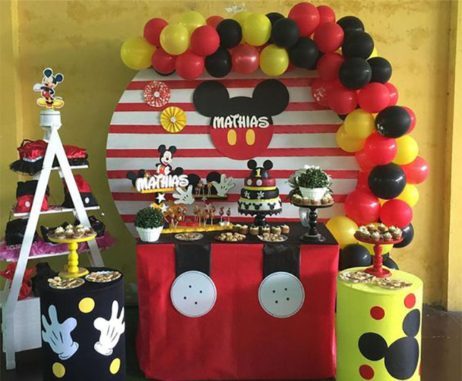 Salida experiencia información Decoración Cumpleaños de Mickey - decoracion para fiestas