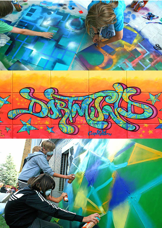 Graffiti und Street Art Events für Feste und Veranstaltungen