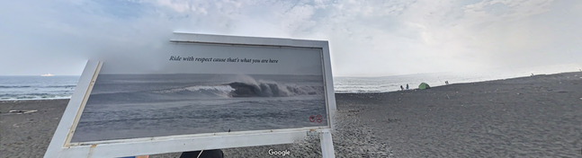 第二駐車場前2 湘南サーフポイント 藤沢エリア サーファーズオーシャンSurfersOcean
