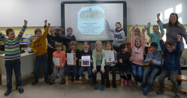 Die Gewinnerklasse der Grundschule am Wiesengrund. Foto: GS am Wiesengrund