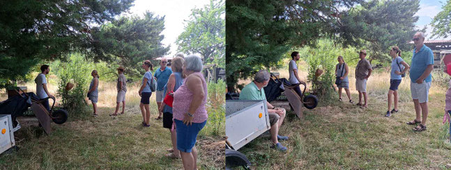 Bienenführung  Fotos:K-HKuhn