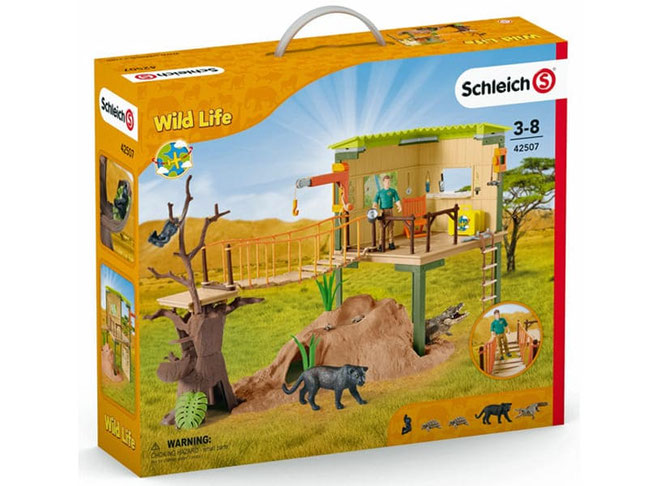 Bei der Bestellung im Onlineshop der-Wegweiser erhalten Sie das Schleich Paket 42507 "Abenteuerstation".