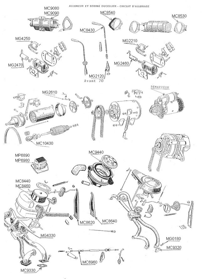 Carburation - Filtre à air