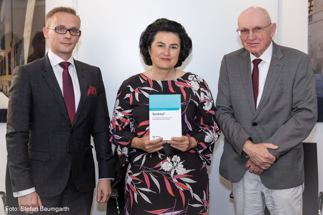 Jakob Drobnik, Elke Mack, Ulrich Rommelfanger, Foto: Stefan Baumgarth