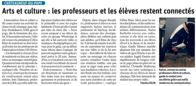 ROCK DANSE VAUCLUSE JAZZ GR CHATEAUNEUF DU PAPE