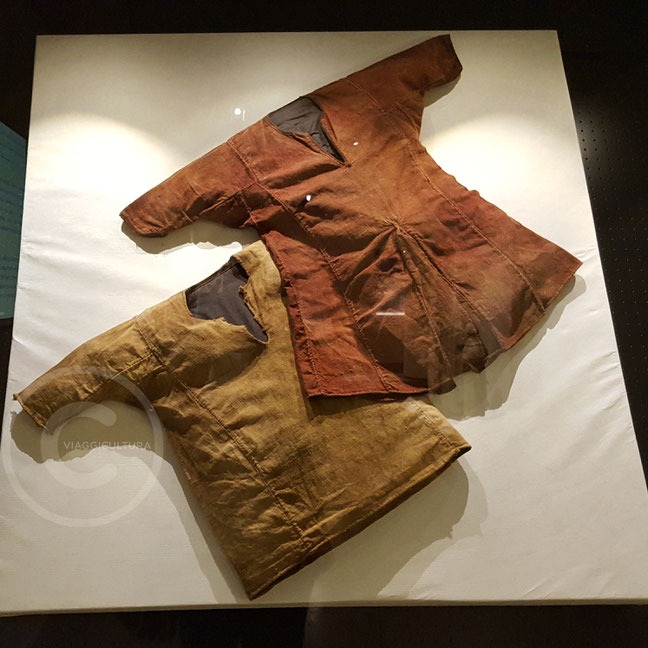 Abiti delle mummie maronite - Museo Nazionale di Beirut