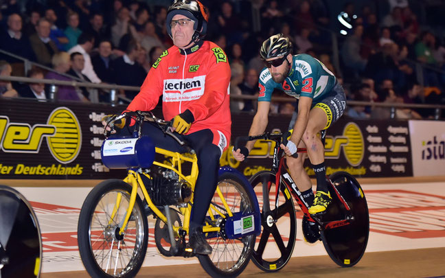 Derny-Rennen: Grasmann beim Berliner Sechstagerennen © Frontalvision