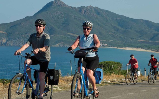 E-Biken auf Sardinien © Rotalis