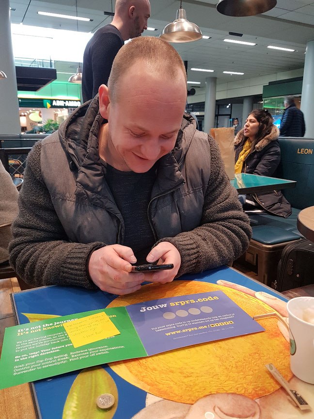Spannend! De teller staat op 0 dus invullen maar!