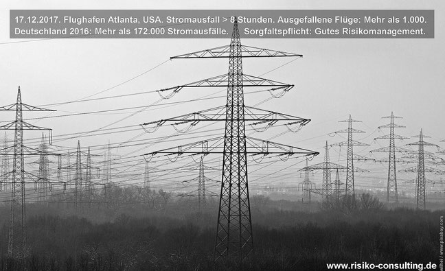 Stromausfall - Risikomanagement - Sorgfaltspflicht
