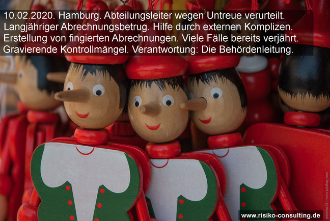 Das interne Kontrollsystem schützt auch Behörden vor Untreue und Betrug
