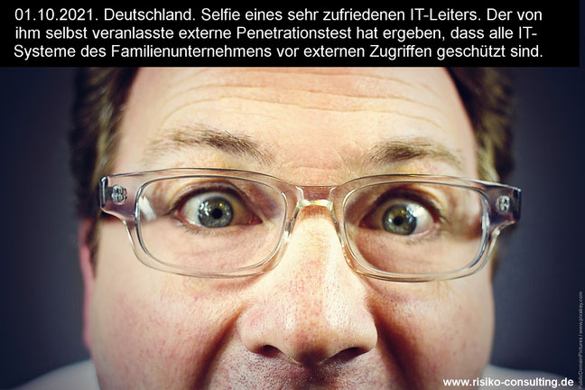 Risikomanagement in Familienunternehmen. IT-Bereich. Der externe Penetrationstest gehört dazu.