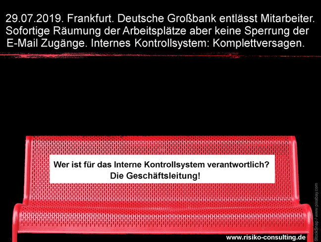 Problembereich: Internes Kontrollsystem