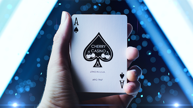 Cherry Casino Playing Cards (Tahoe Blue) / チェリー カジノ デック