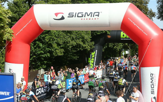 Start zur Transalp 2014 © Henning Angerer