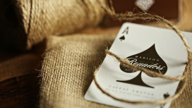 MADISON ROUNDERS PLAYING CARDS (Brown) / マディソン ラウンダーズ