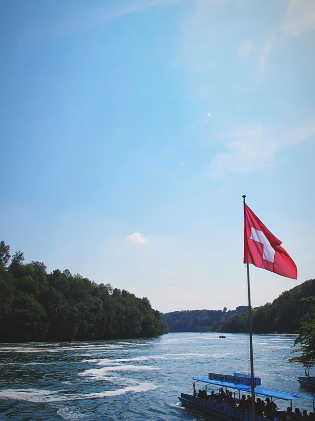 suisse drapeau rhin bateaux forêt bigousteppes