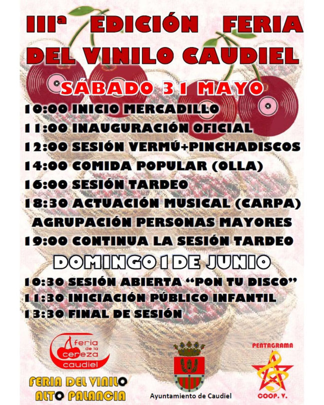 Programacion de la Feria de la Cereza de Caudiel