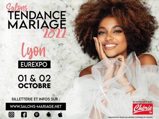 Salon Tendance Mariage de Lyon 01 et 02 Octobre 2022
