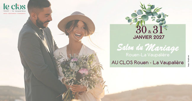 Salon du Mariage Au Clos de la Vaupalière 30 et 31 Janvier 2027