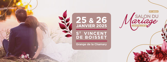 Salon du Mariage du Coteau 25 et 26 Janvier 2025